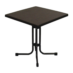 Table De Patio Pliante Limburg Pizarra 70 X 70 Cm