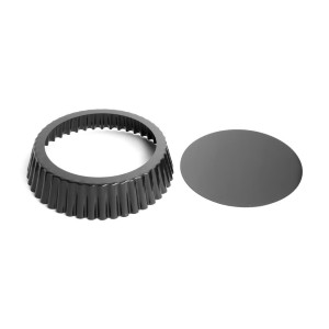 Moule À Quiche Cannelé Profond Antiadhésif - Ø 250mm