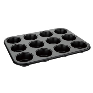 Plaque Antiadhésive de 12 Moules À Muffins