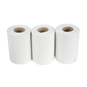 Mini Rouleau À Alimentation Centrale 1 Pli - Blanc