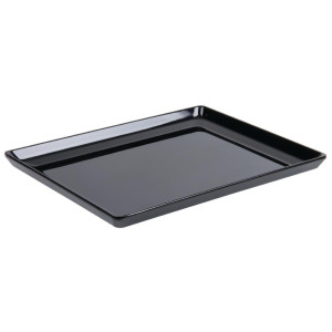 Plateau En Mélamine Float Noir Gn1/1