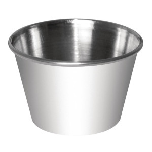 Pots À Sauce En Inox - 70Ml - Lot de 12