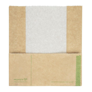 Sachets Panini Kraft Compostables - Lot de 500