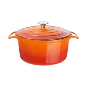 Grande Cocotte Ronde Orange - 4L