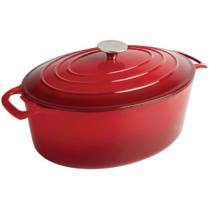 Cocotte Ovale Rouge - 5L
