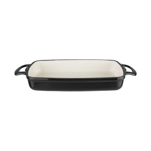 Plat en Fonte Rectangulaire Noir - 2,8L