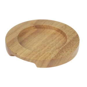 Support En Bois Clair Pour Mini Cocotte Et Mini Poêle