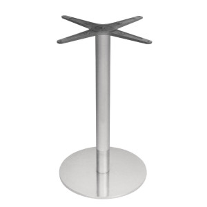 Pied de Table Rond en Inox