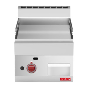 Plancha Gaz Plaque Lisse - P 650 mm