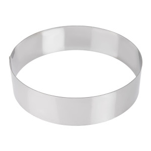 Cercle À Mousse Inox 240 X 60Mm