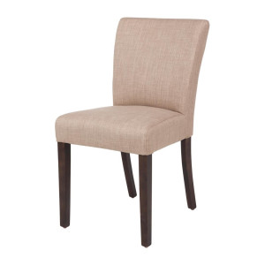 Chaise Contemporaine En Toile De Jute Écrue - Lot De 2