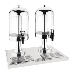 Double Distributeur De Jus De Fruit - 2 X 6,5L