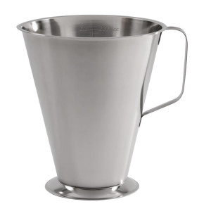 Pichet de Mesure en Acier Inoxydable 2,2L