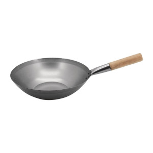 Wok en Acier Doux - 33 cm