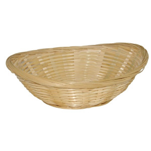 Corbeille À Pain en Osier Ovale - Lot de 6