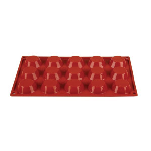 Moule 15 Tartelettes en Silicone Formaflex