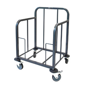 Chariot Porte-Plateaux en Acier - 100 Plateaux