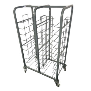 Chariot De Débarrassage en Acier 20 Plateaux