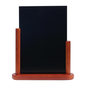 Ardoise De Table Finition Acajou 320 X 270Mm