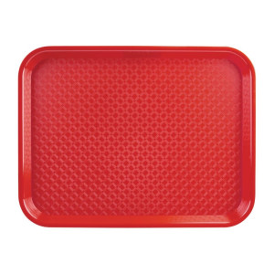Plateau Self-Service 305 X 415Mm Rouge