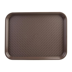 Plateau Self-Service Marron 450 X 350Mm