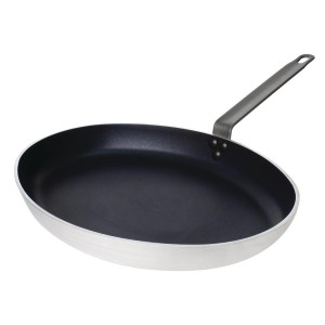 Poêle Ovale Anti-Adhésive - Ø 400mm