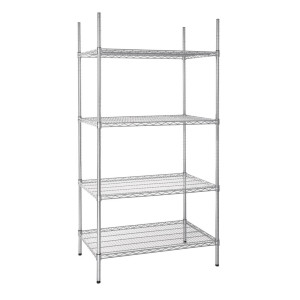 Étagère en Kit 4 Niveaux - L 915 x P 610 mm