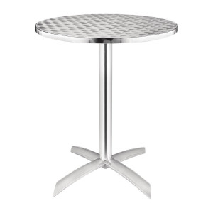 Table À Plateau Pliable Bois Ø 60 Cm