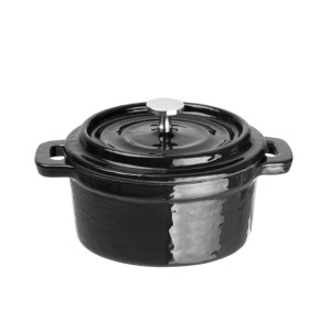 Mini-Cocotte Ronde En Fonte  10 Cm