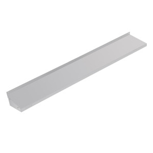 Etagère Murale en Acier Inoxydable - L 1800 mm