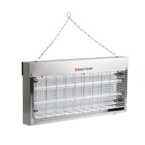 Désinsectiseur LED en Inox Brossé 20 W