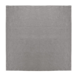 Serviettes de Table en Lin Grises 400 x 400 mm - Lot de 12