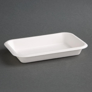 Barquettes Compostables en Bagasse 340 ml - Lot de 50