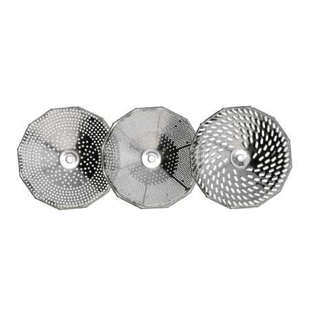 Grille de diamètre 2,5 mm pour moulin n°3 Tellier - 1 Grille de diamètre 2,5 mm pour moulin n°3 Tellier - 1