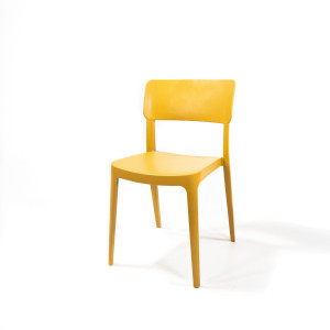 Chaise Empilable Wing - Jaune Moutarde