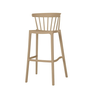 Tabouret de Bar Windson en Polypropylène - Sable