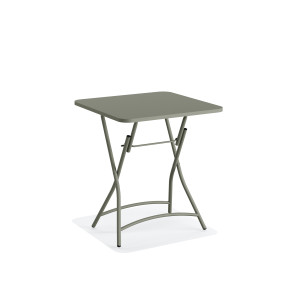 Table de Bistrot Pliable Breeze Métal - Vert