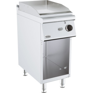 Plancha à Gaz Chrome sur Coffre - Série 700 - 6,5 kW