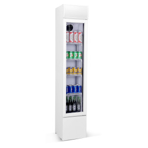 Armoire à Boissons Blanche - 105 L