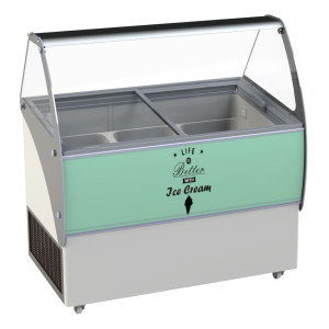 Vitrine à Glace - Statique - 10 x 5 L
