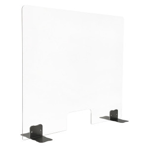 Paroi de Protection en Plexiglas - 800 x 850 mm