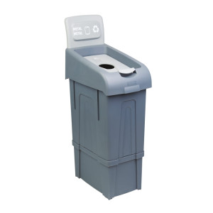 Poubelle de Tri 80 L - Métal