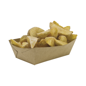 Barquette à Frites en Kraft - 100 x 60 mm - Lot de 250