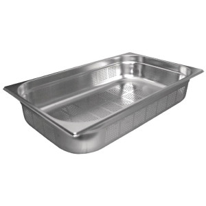 Bac Gastro GN 1/1 Inox Perforé - Profondeur 200 mm - 28 L