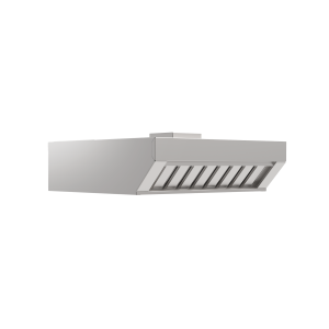 Hotte Aspirante Frontale à Condensation de Vapeur Compact GN 1/1 Tranversal