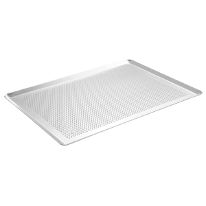 Plateau pour Pâtisserie Perforée Aluminum - L 600 mm x P 400 mm