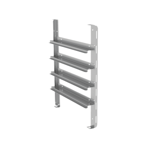 Guides Mixtes pour plateaux GN et 600 x 400 mm - 4 GN