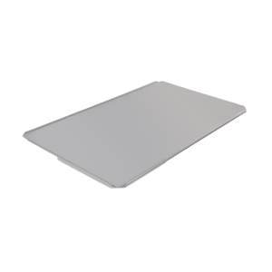 Plateau Lisse en Acier Inoxydable - L 460 m x P 330 mm