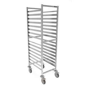 Chariot de Boulangerie Transversal en Inox - 16 Niveaux