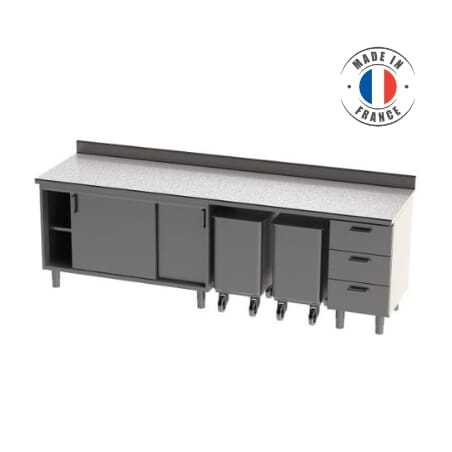 Meubles Bas Composés - Longueur 2700 mm SOFINOR - 1 Meubles Bas Composés - Longueur 2700 mm SOFINOR - 1